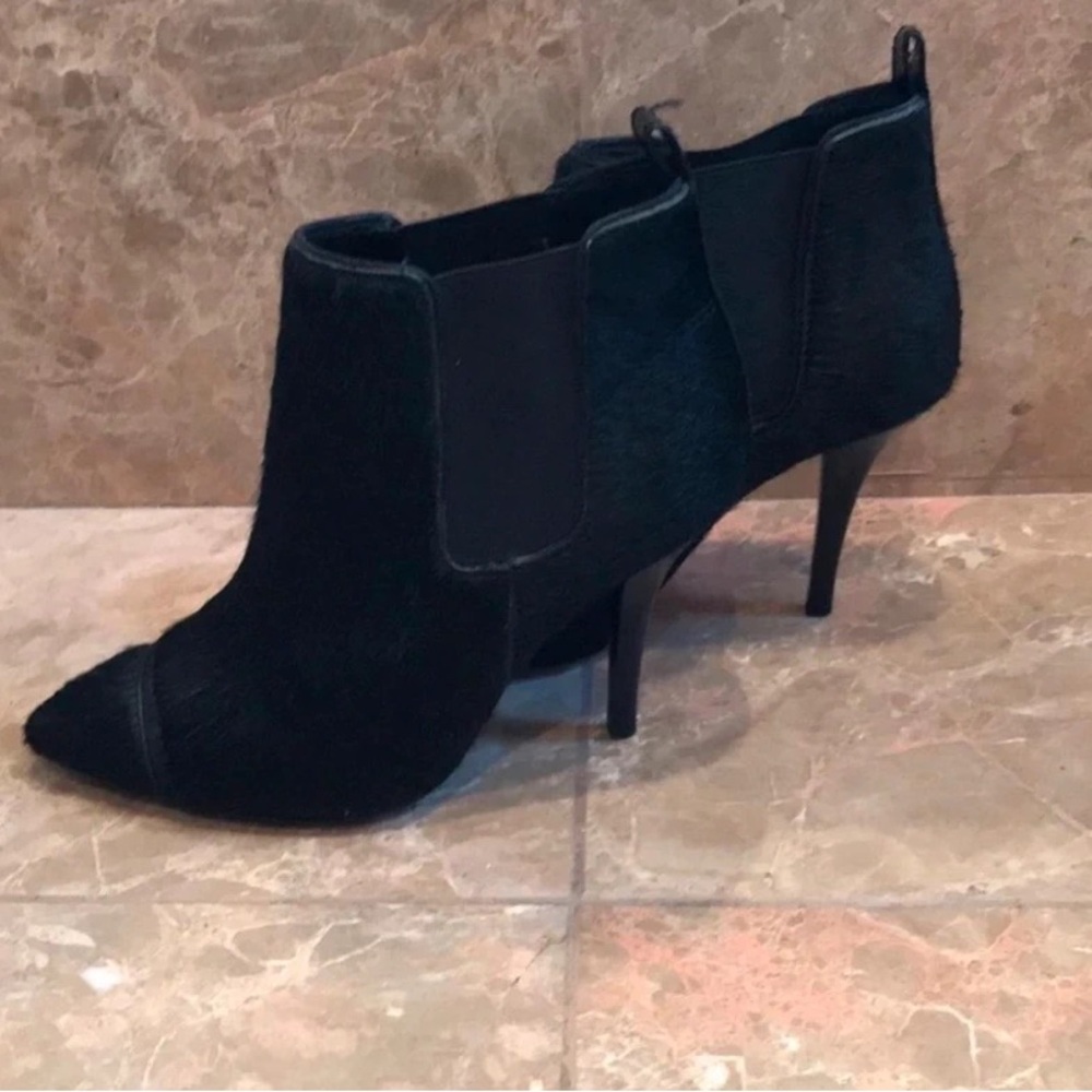 Elegant Black Heeled Ankle Boots